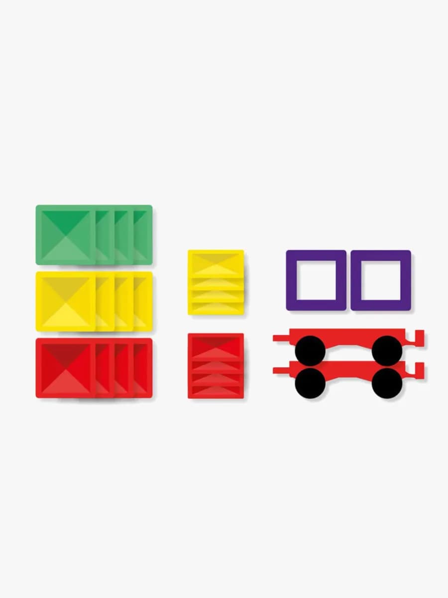Connetix Magnetiska Byggklossar Rainbow Motion Pack 24 Delar