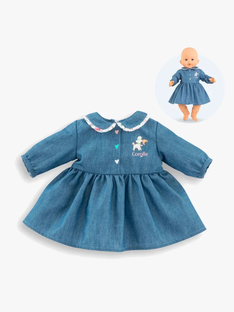 Corolle Dockkläder Jeansklänning 36 cm