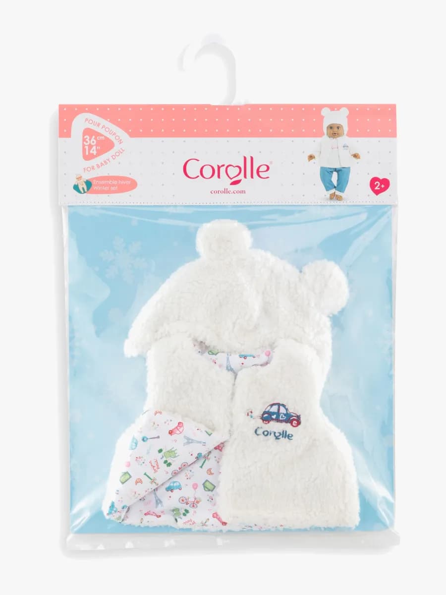 Corolle Dockkläder Mössa &  Väst 36 cm