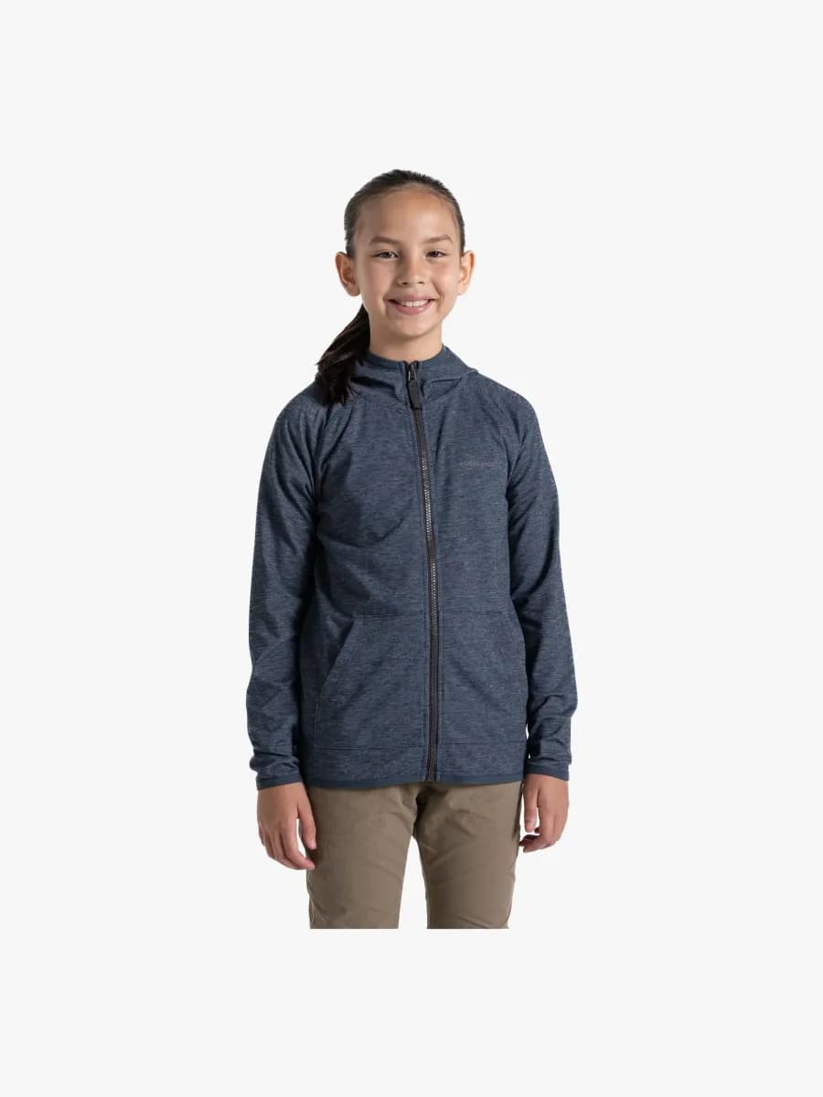 Craghoppers NosiLife Frey  Insektsavvisande Huvtröja, Blue Navy Marl, 104