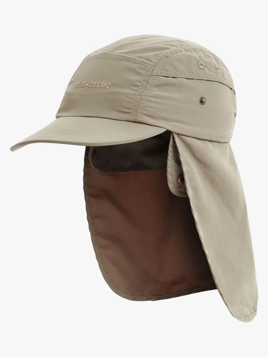 Craghoppers Unisex NosiLife  Insektsavvisande UV-Keps, Pebble, 53-55