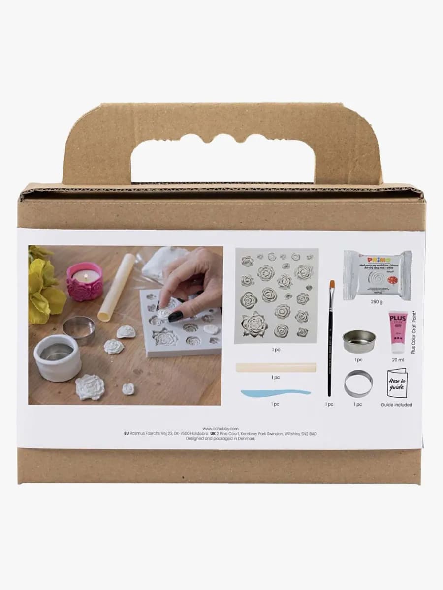 Creativ Company DIY-kit Modellera Värmeljushållare Mini