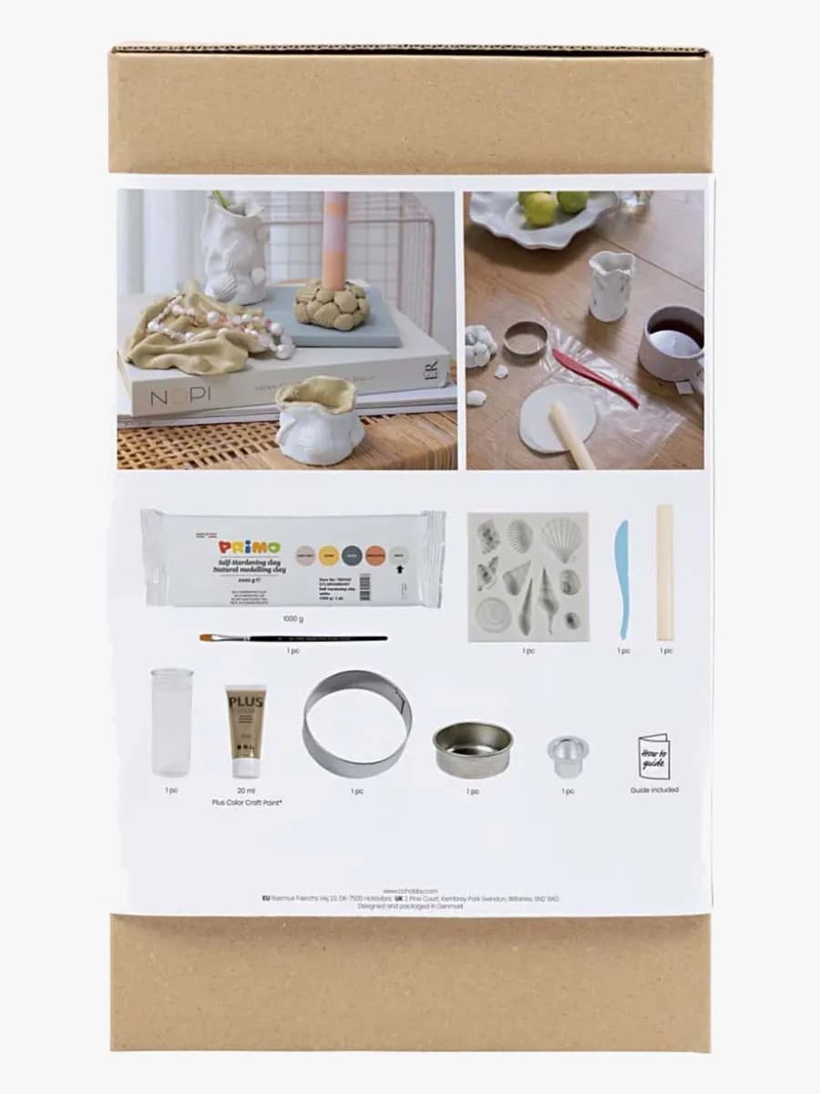 Creativ Company DIY-kit Modellera Vaser &  Ljushållare