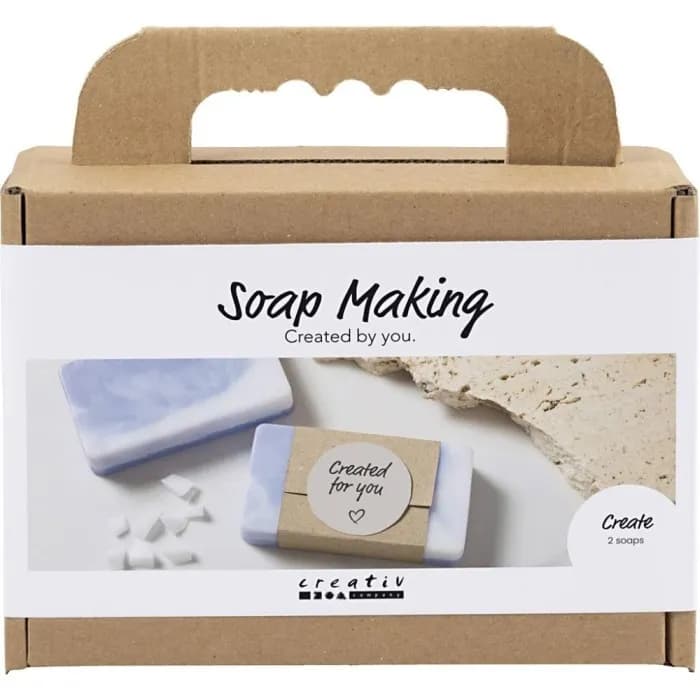Creativ Company Mini DIY Kit Tvåltillverkning Fyrkanter