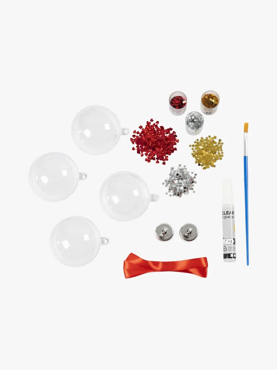 Creativ Company Mini DIY Pysselset Julgranskulor