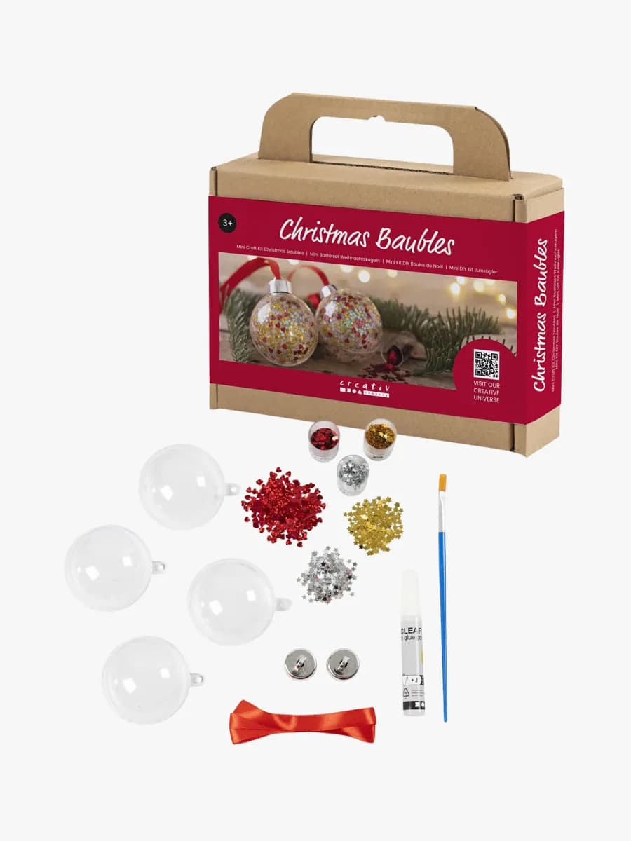 Creativ Company Mini DIY Pysselset Julgranskulor