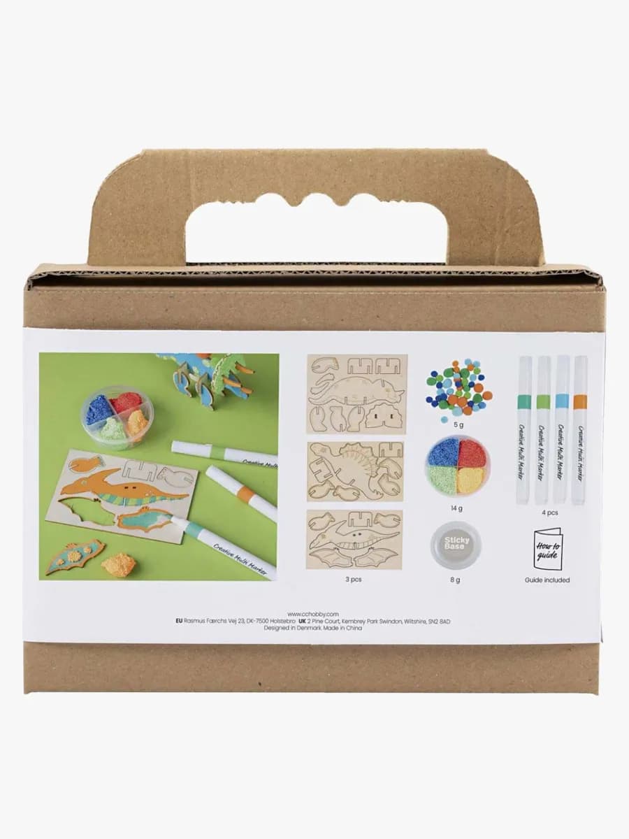 Creativ Company Pysselset Dinosaurier Mini