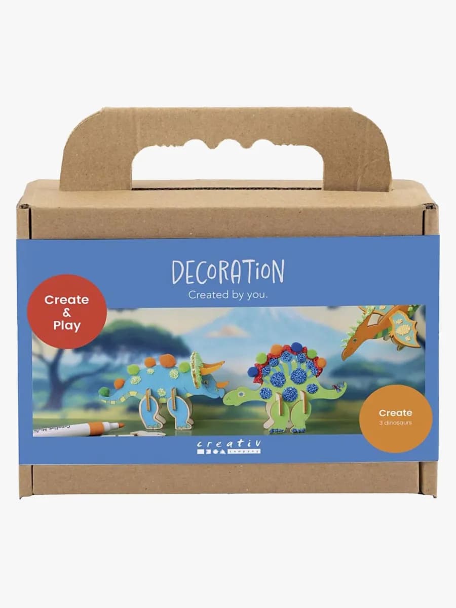Creativ Company Pysselset Dinosaurier Mini