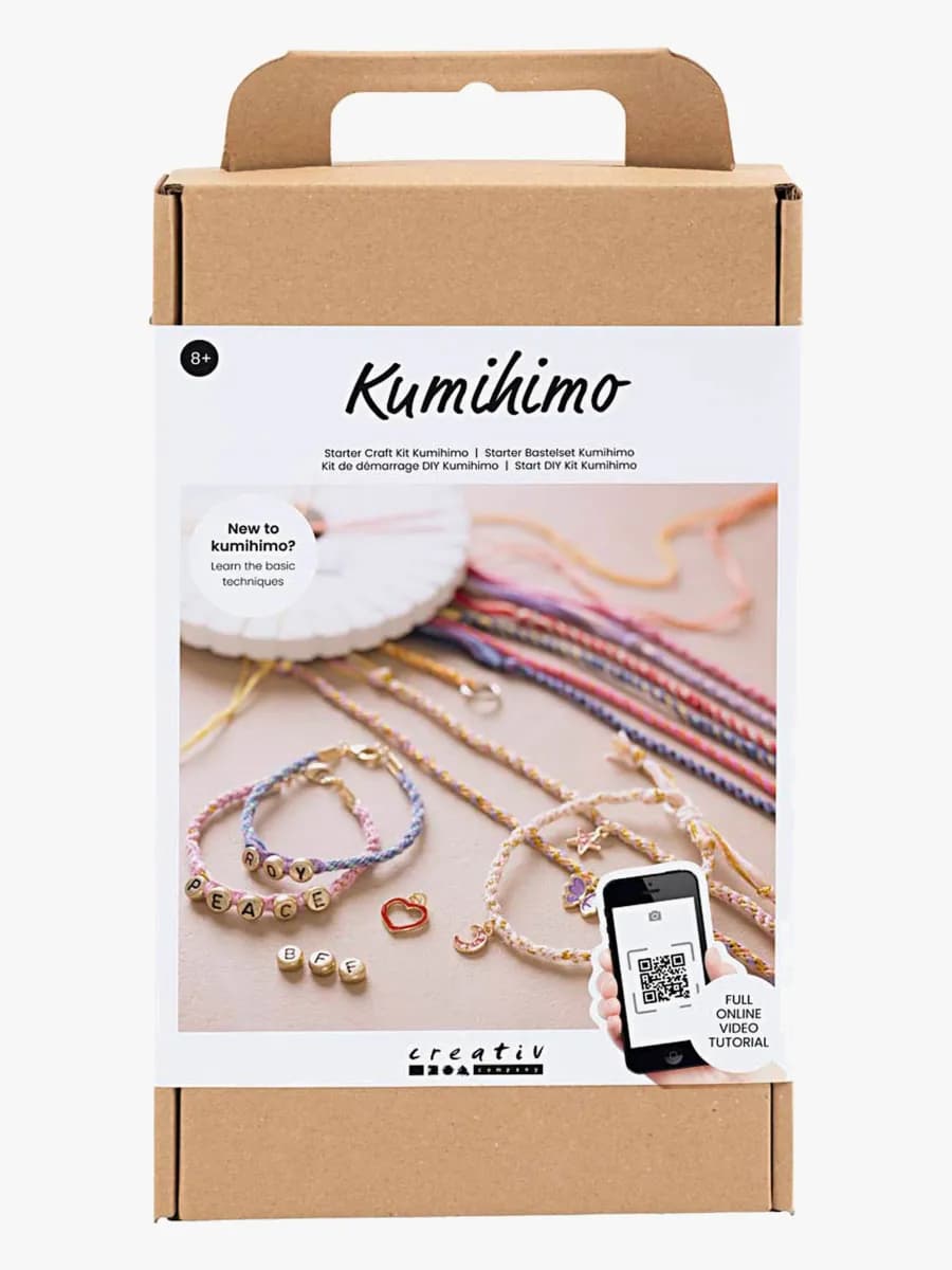 Creativ Company DIY Kit Kumihimo Vänskapsarmband
