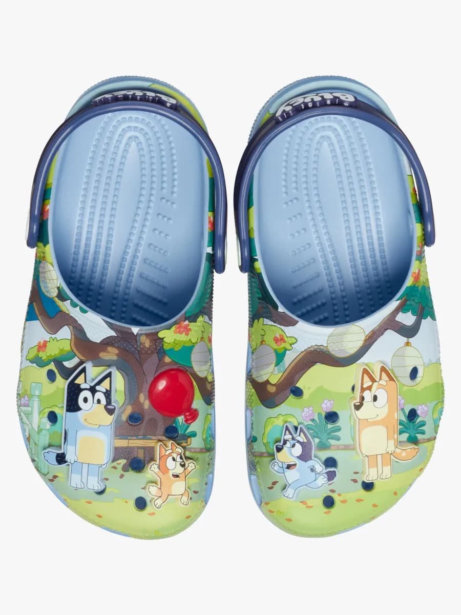 Crocs Bluey Classic Kids Tofflor, Multi, 19-20