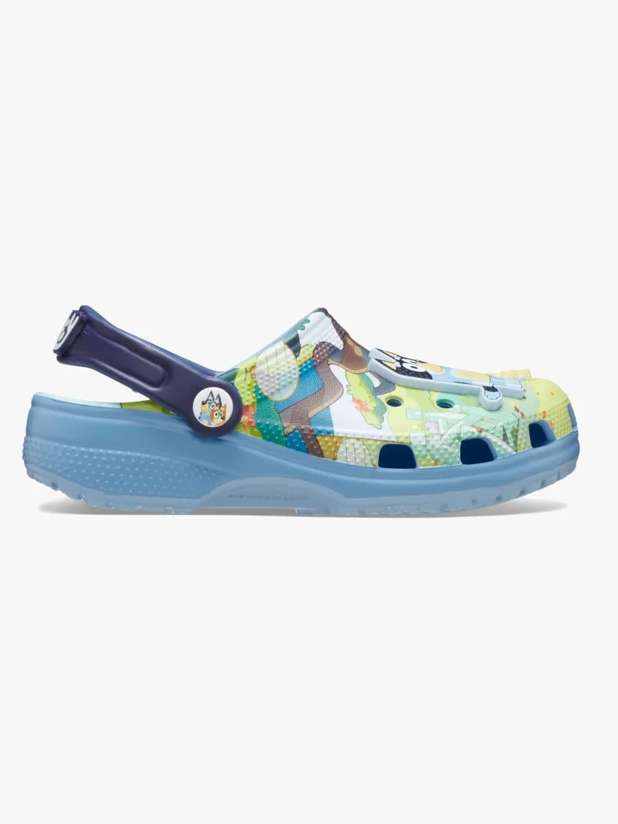 Crocs Bluey Classic Kids Tofflor, Multi, 19-20