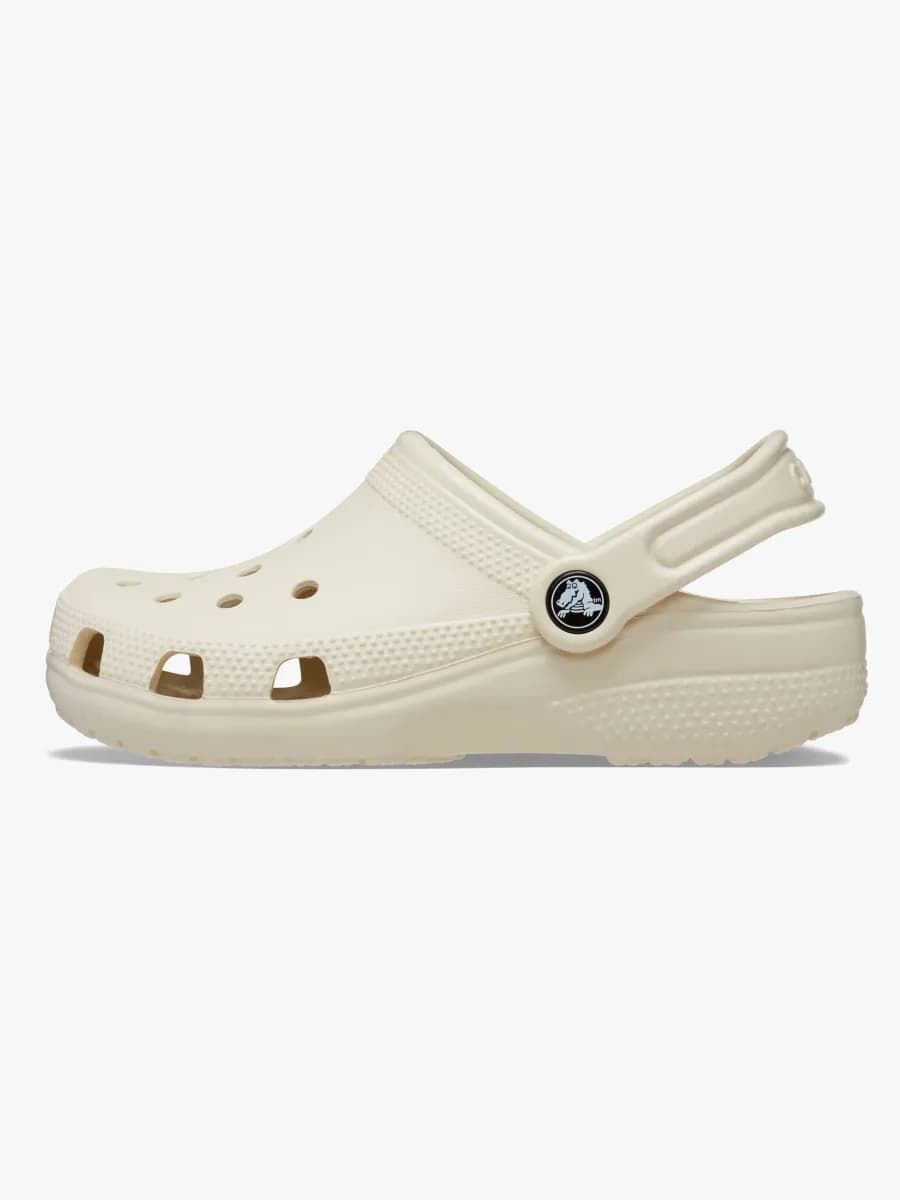 Crocs Classic Kids Tofflor, Bone, 19-20