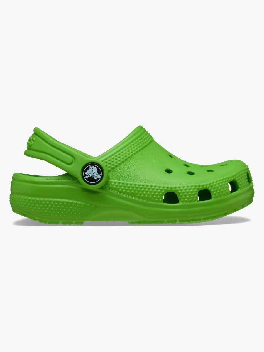 Crocs Classic Kids Tofflor, Grön, 23-24