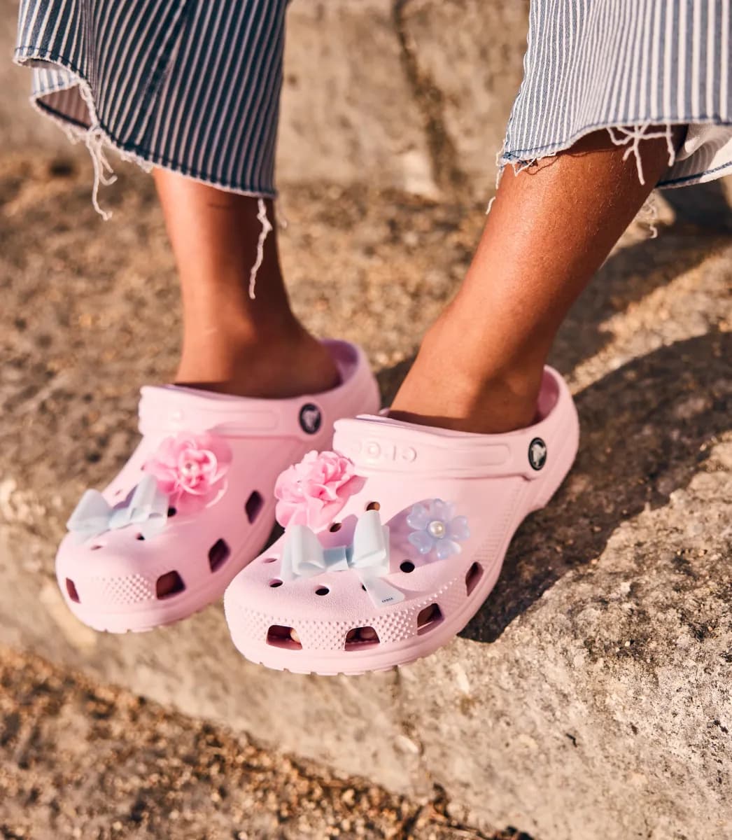 Crocs Classic Kids Tofflor, Pink Milk, 20-21
