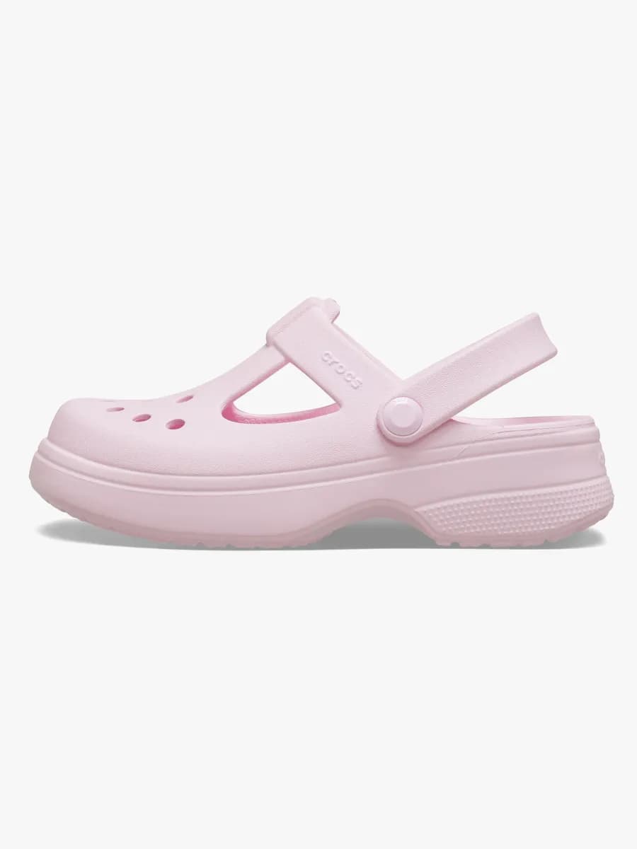 Crocs Classic Mary Jane Tofflor, Pink Milk, 29-30