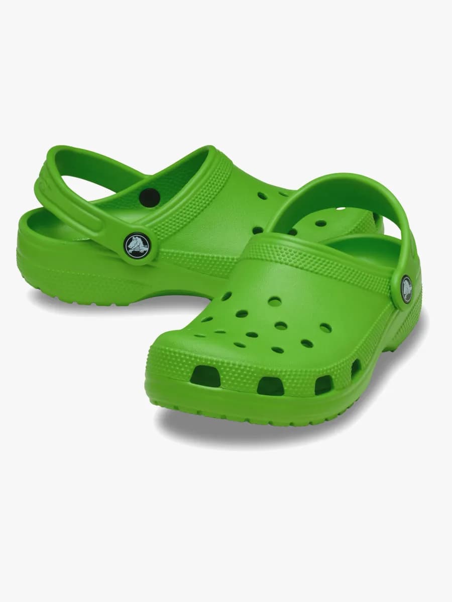 Crocs Classic Tofflor, Grön, 30-31