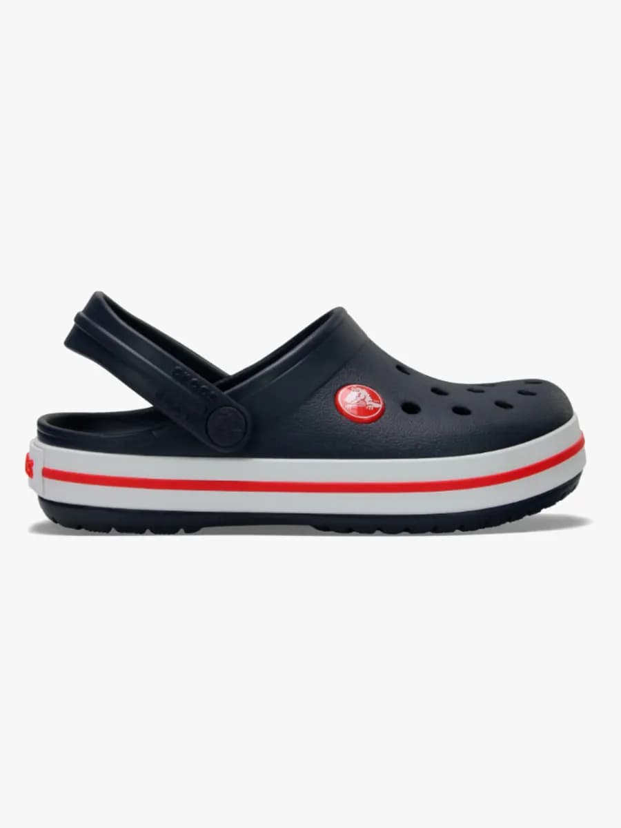 Crocs Classic Tofflor, Navy/Red, 29-30