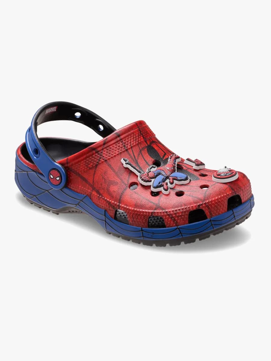 Crocs Marvel Spider-Man Classic Kids Tofflor, Multi, 25-26