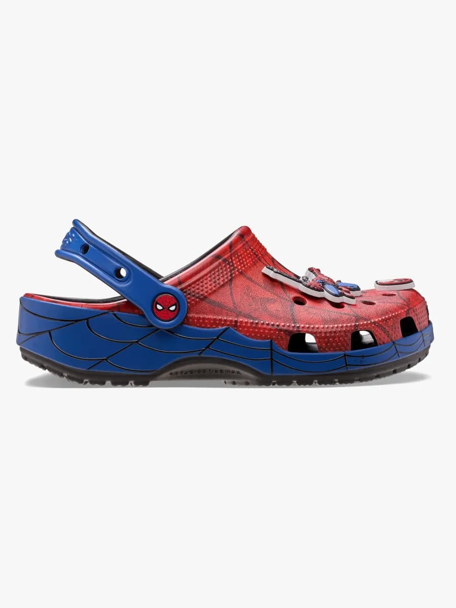 Crocs Marvel Spider-Man Classic Kids Tofflor, Multi, 25-26