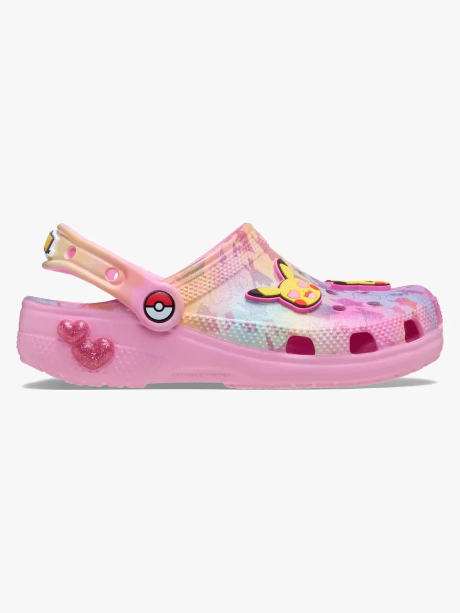 Crocs Pikachu Classic Tofflor, Multi, 32-33