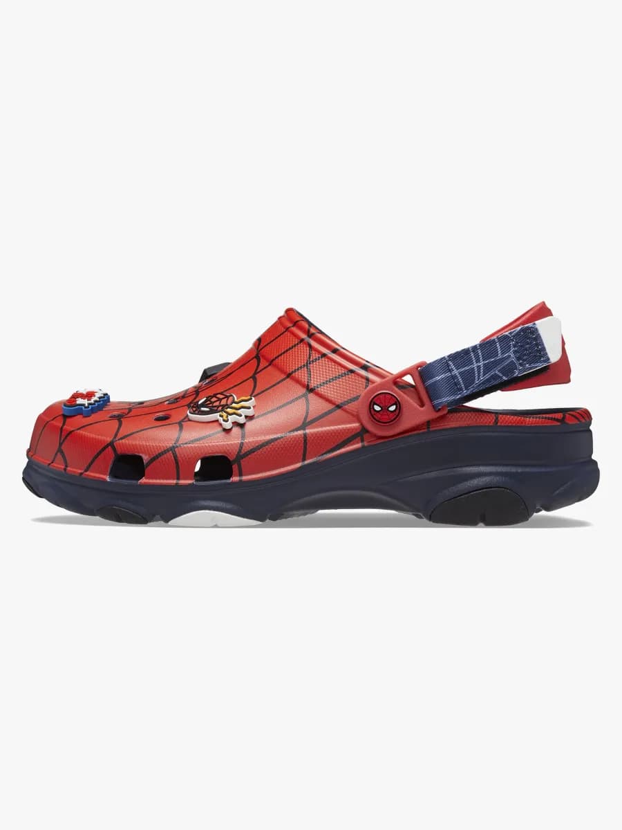 Crocs Spider-Man All-Terrain Tofflor, Navy, 33-34