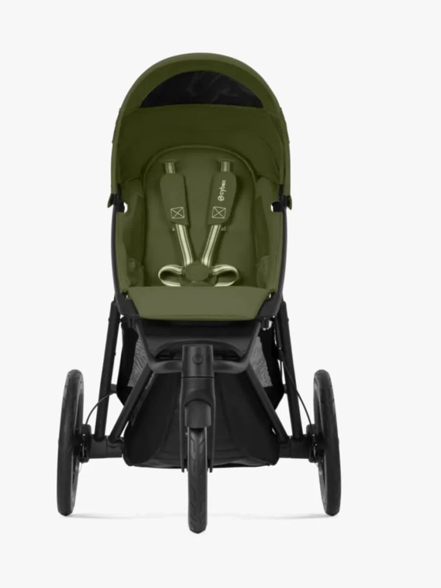 Cybex Avi Spin Joggingvagn, Black/Moss Green