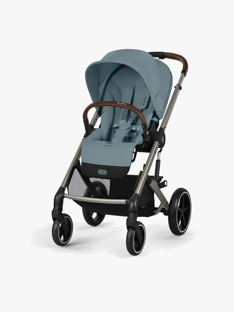 Cybex Balios S Lux sittvagn, stormy blue/taupe chassi