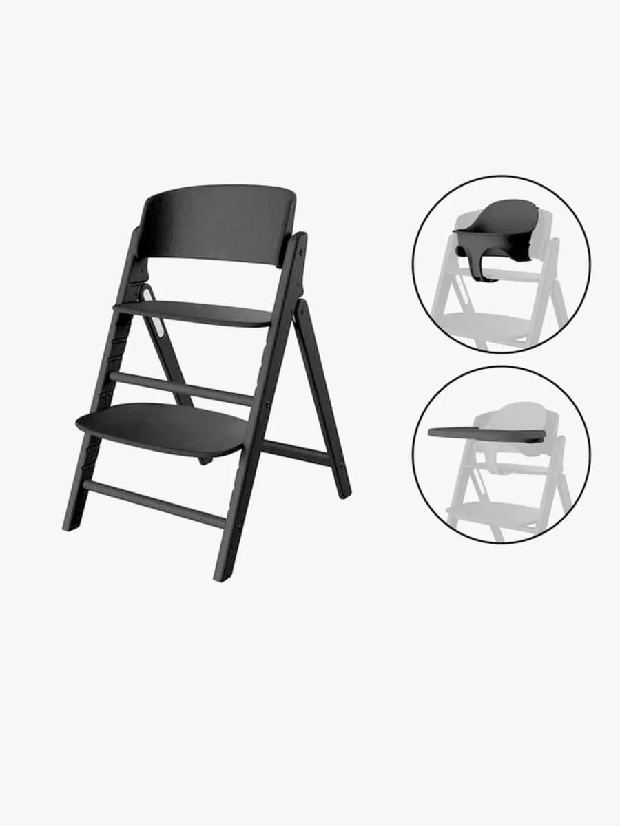 Cybex Click & Fold 3in1 Barnstol - Stunning Black