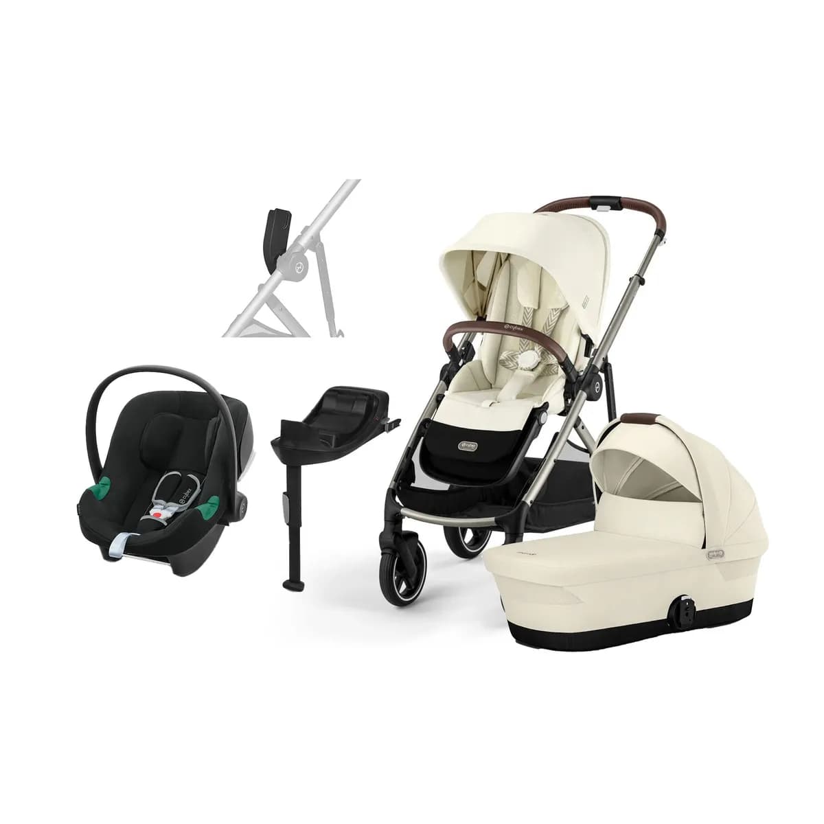 Cybex GAZELLE S Sittvagn, Seashell Beige/Taupe