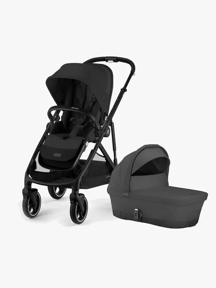Cybex Gazelle S syskonvagn, Moon Black