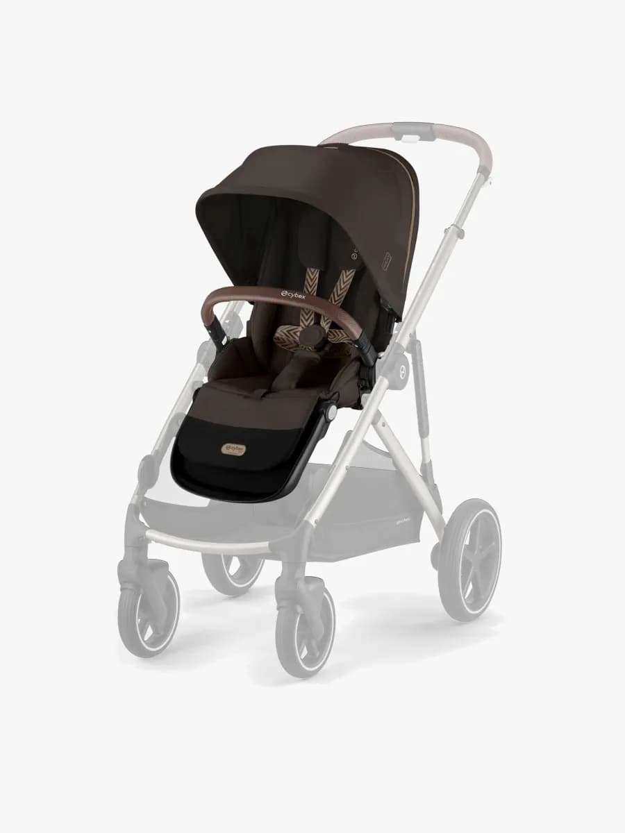 Cybex GAZELLE S Sittdel, Black/Chocolate Brown