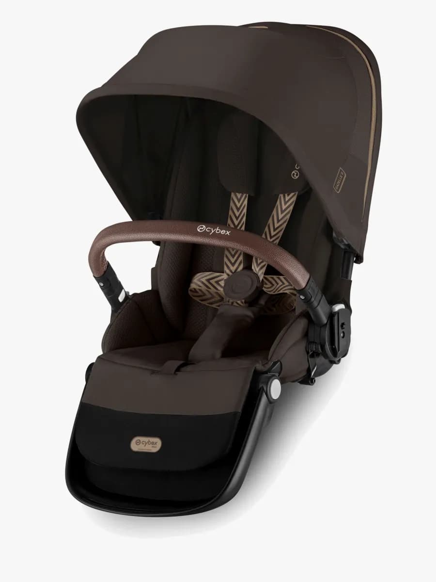 Cybex GAZELLE S Sittdel, Black/Chocolate Brown