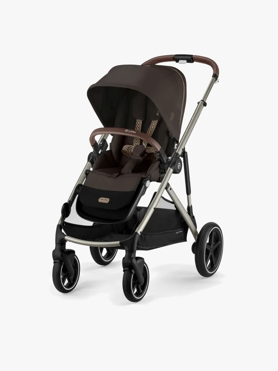 Cybex GAZELLE S Sittvagn, Taupe/Chocolate Brown