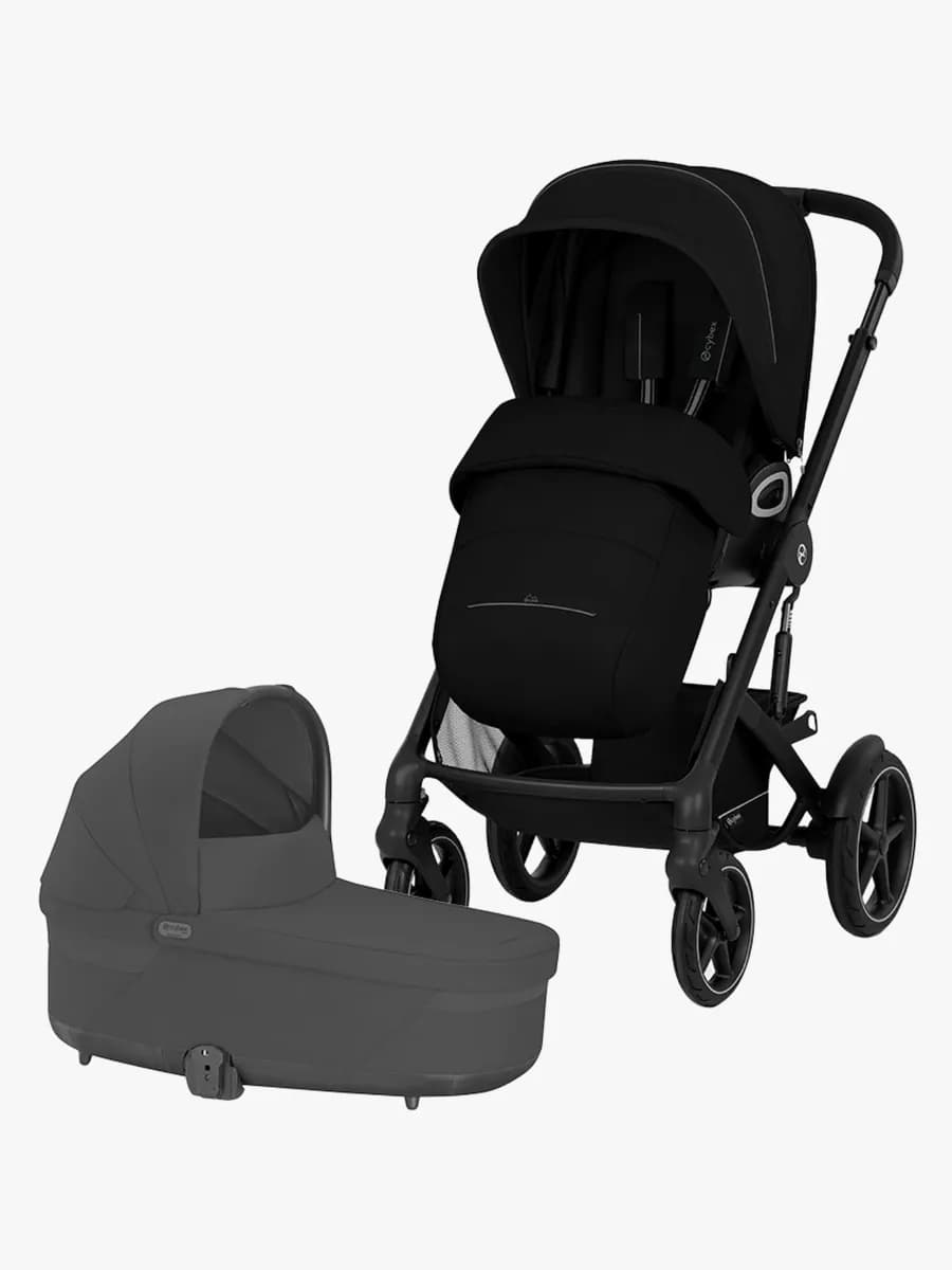 Cybex Talos S Lux Duovagn, Moon Black