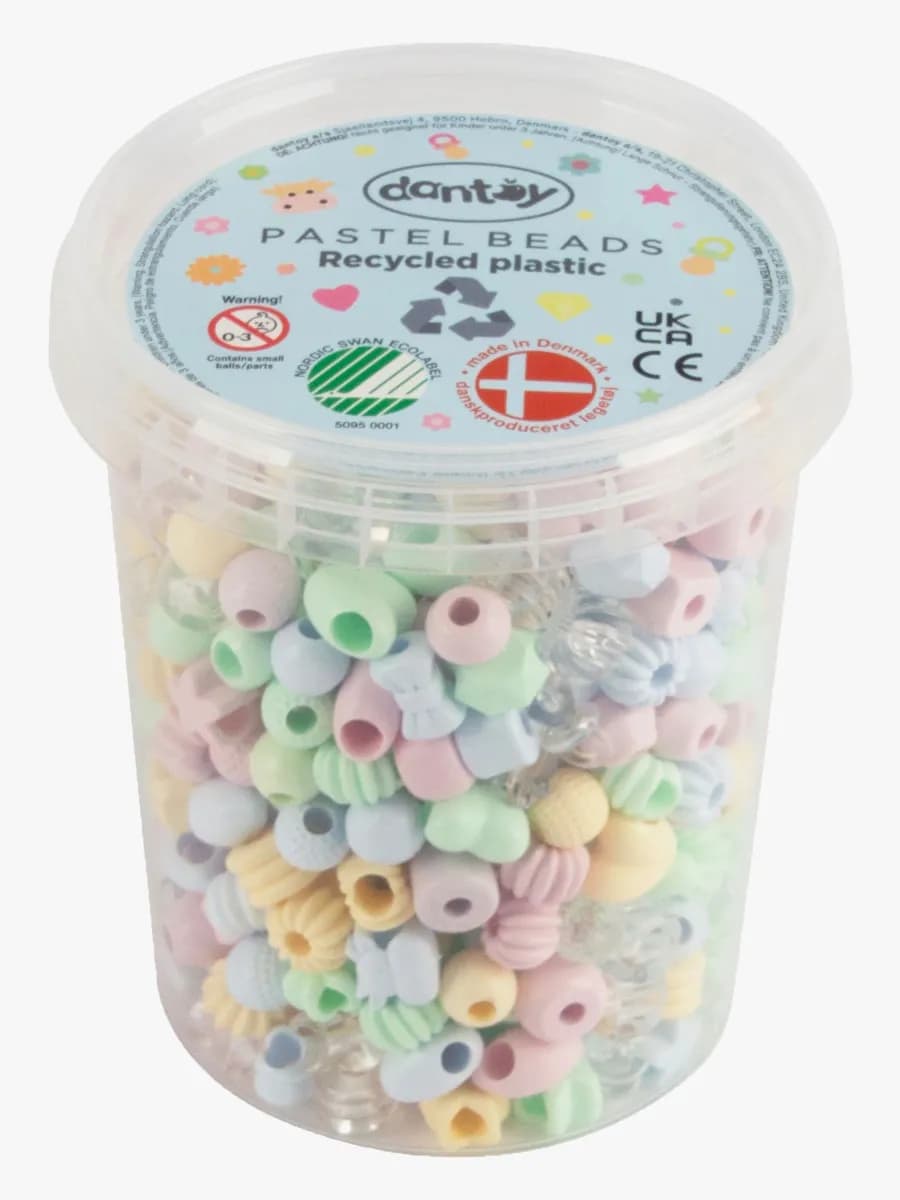 Dantoy Pastel Pärlor Large 520 st