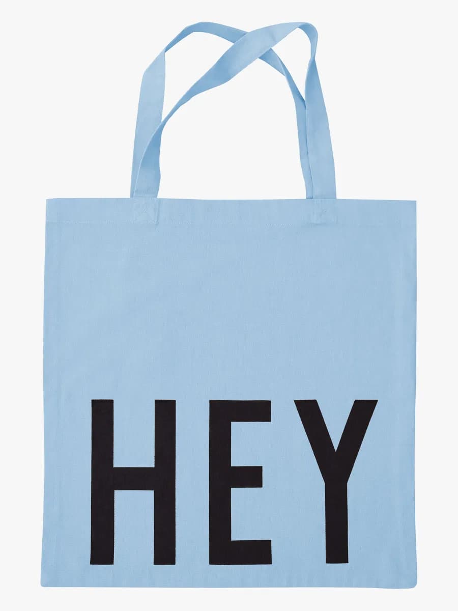 Design Letters Fav Tygpåse Hey, blue