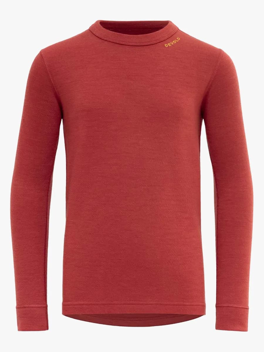 Devold EXPEDITION MERINO SILK SHIRT JR Underställströja, Beauty, 10