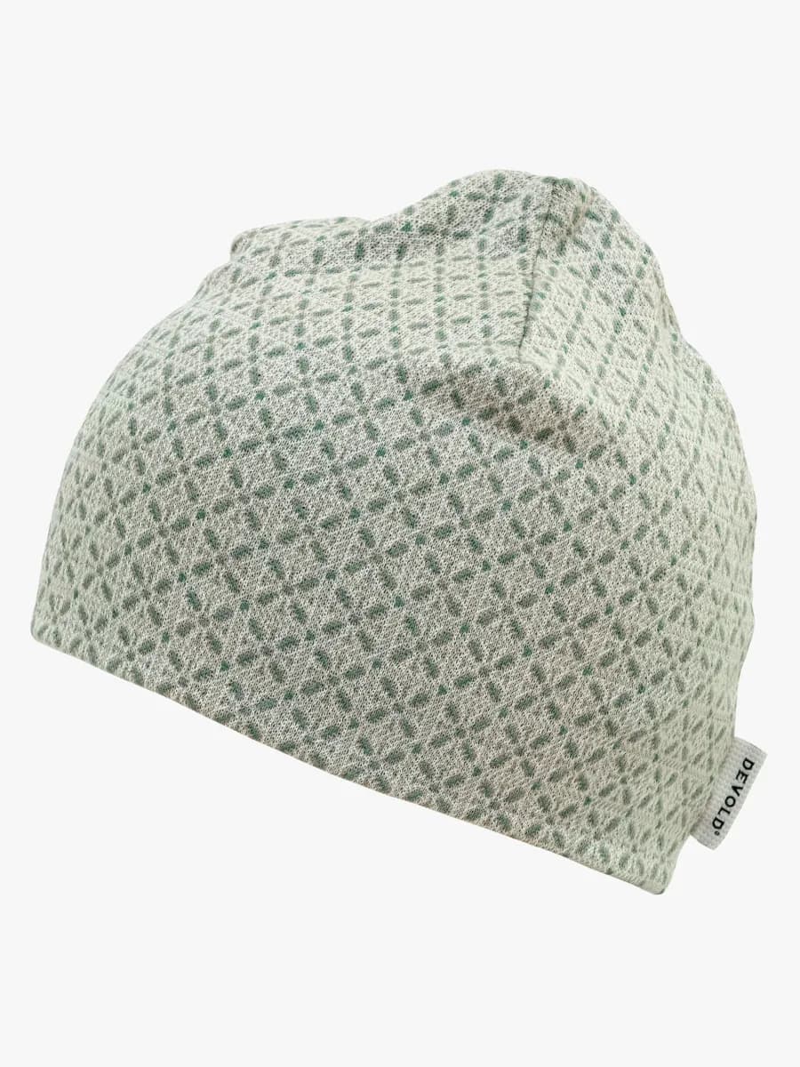 Devold LITLEEGGA MERINO Mössa KID, Raw White