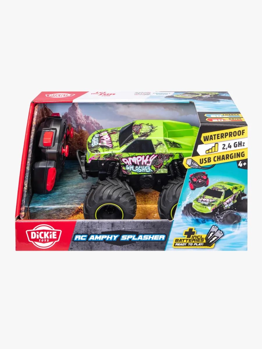 Dickie Toys Amphy Splasher Radiostyrd Terrängbil 18 cm