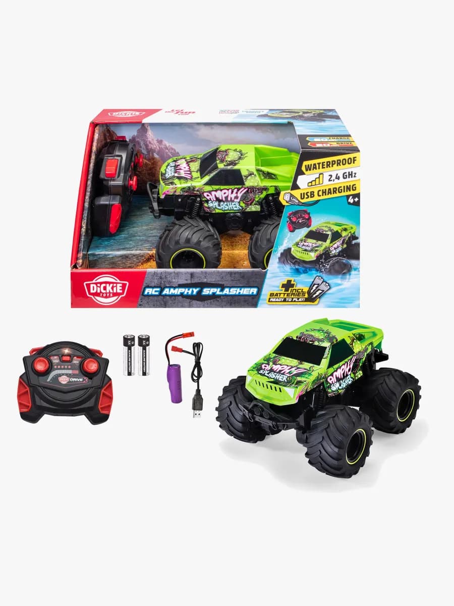 Dickie Toys Amphy Splasher Radiostyrd Terrängbil 18 cm