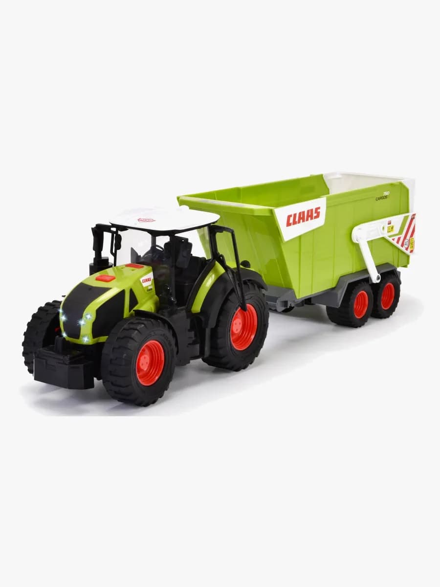 Dickie Toys CLAAS Traktor med Trailer