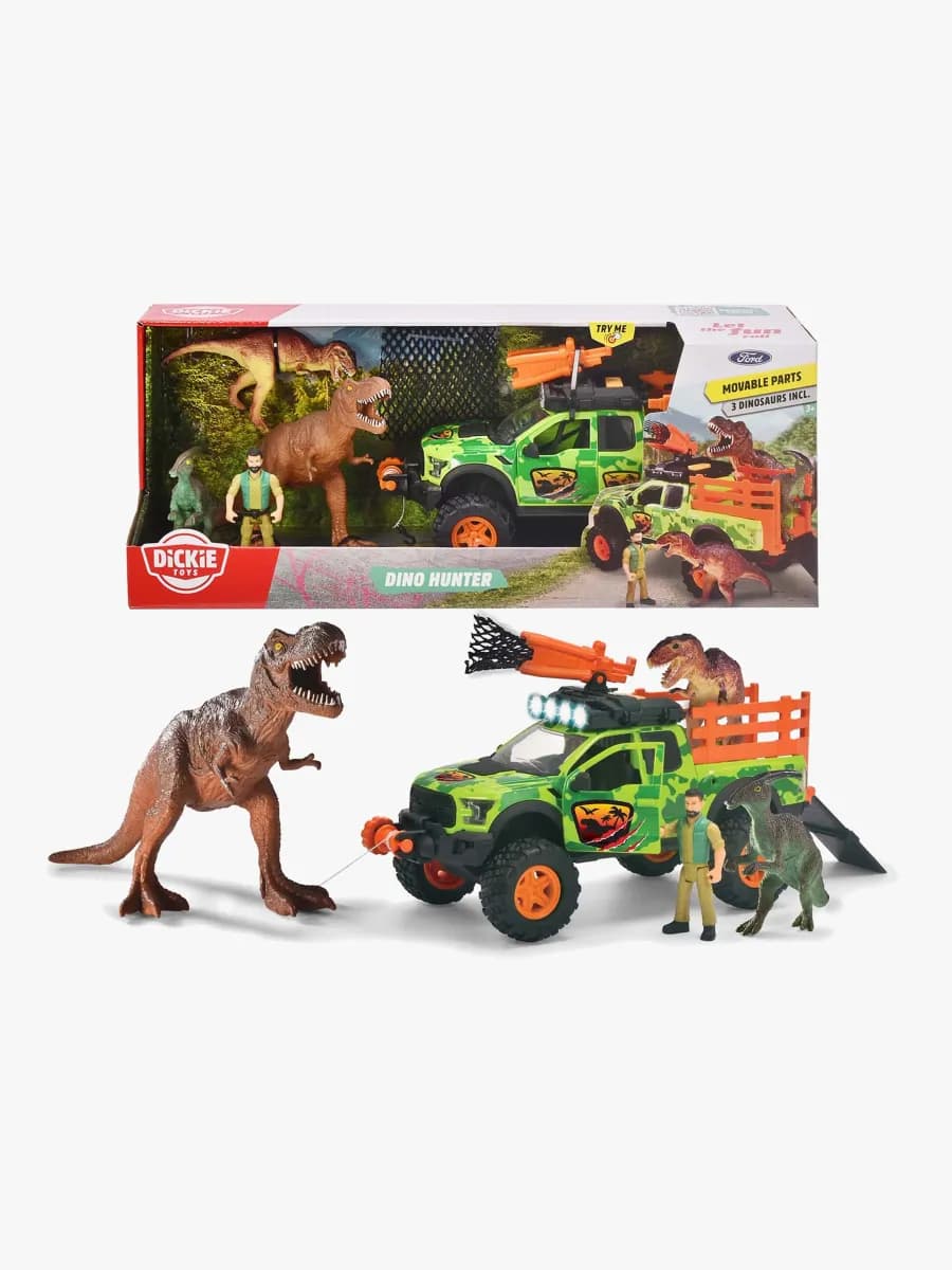 Dickie Toys Dino Lekset Jägare