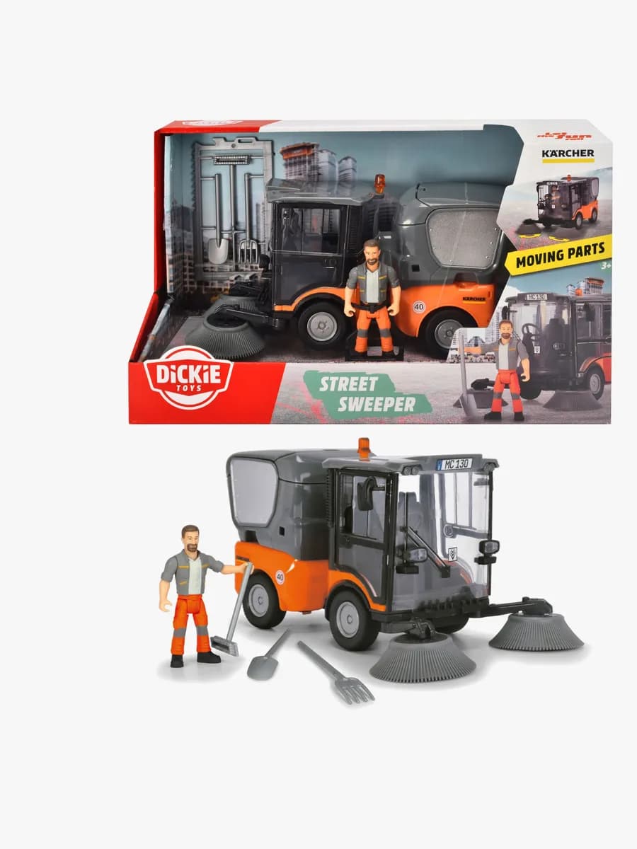 Dickie Toys Kärcher Gatusopmaskin 19,5 cm