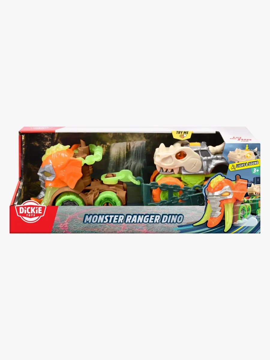 Dickie Toys Monster Ranger Dinosaurie Bilset