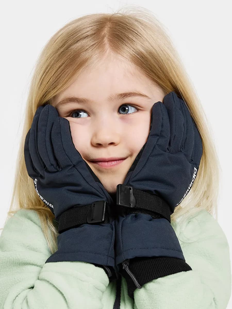 Didriksons Biggles Handskar, Navy, 4-6 år - Bäst i test