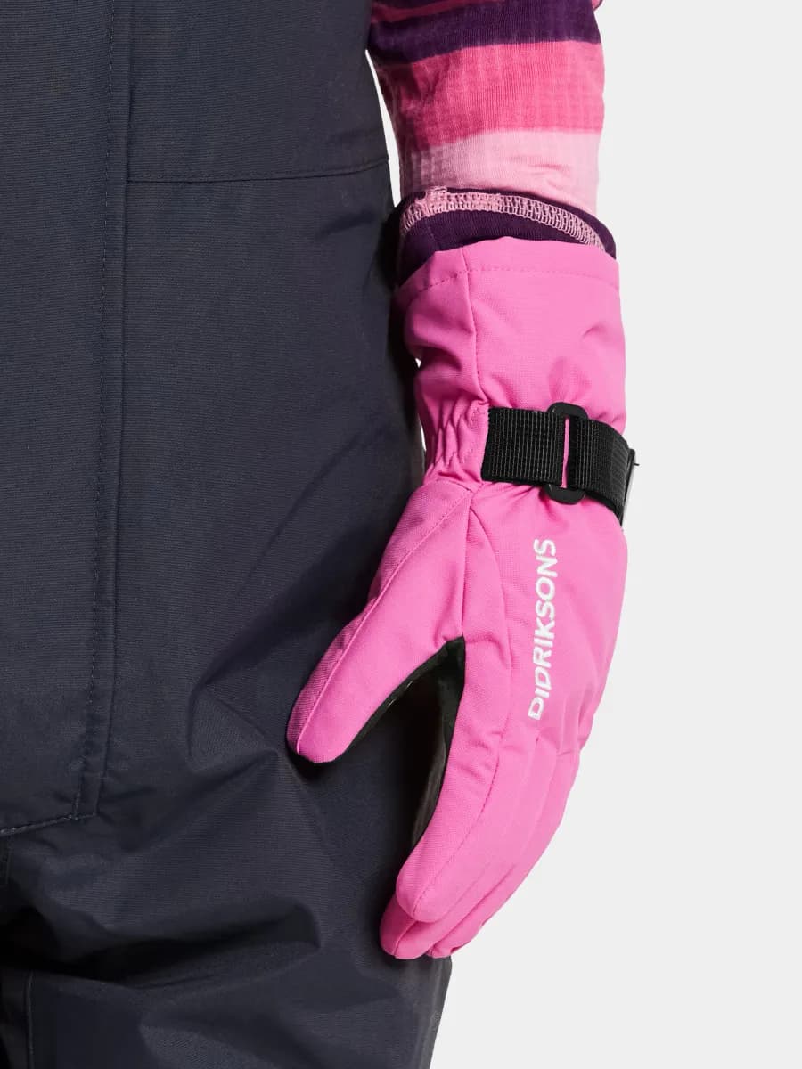 Didriksons Biggles Handskar, Sweet Pink, 6-8 år - Bäst i test