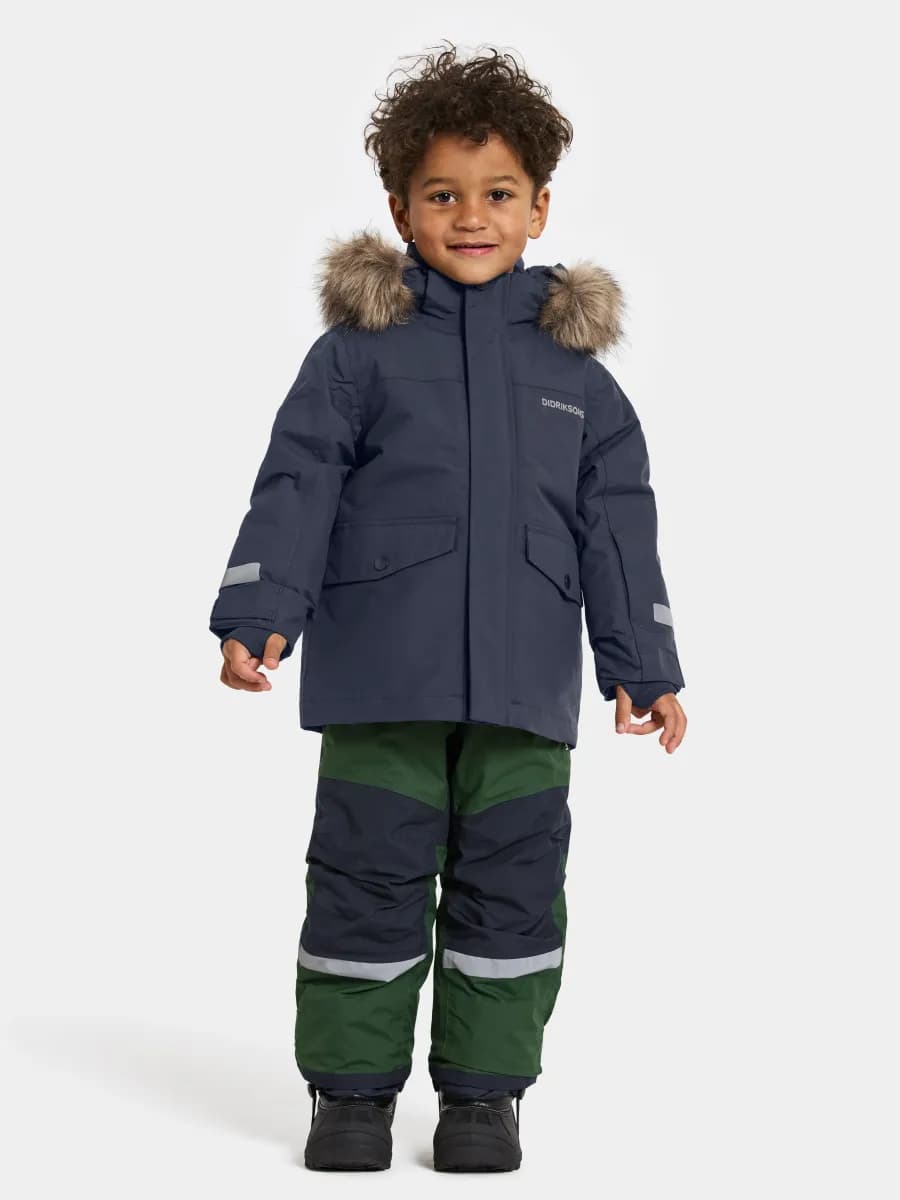 Didriksons Bjärven Vinterjacka, Navy, 100
