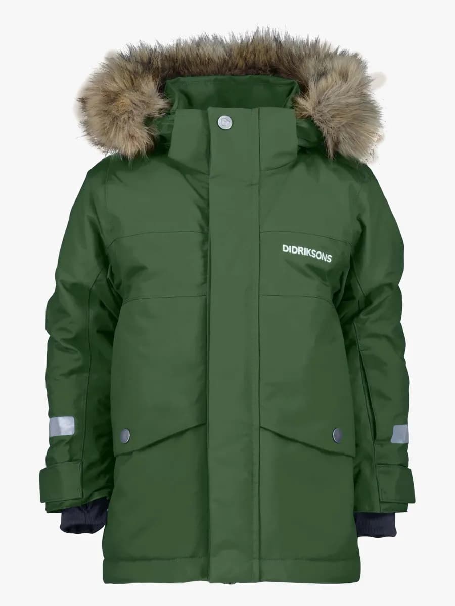 Didriksons Bjärven Vinterjacka, Pine Green, 80 - Bäst i test