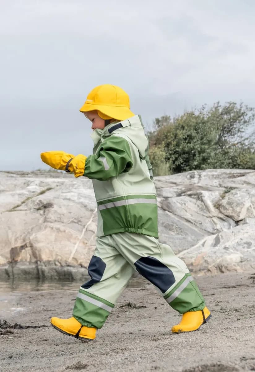 Didriksons Boardman Fodrat Regnställ, Light Algae Green, 80 - Bäst i test