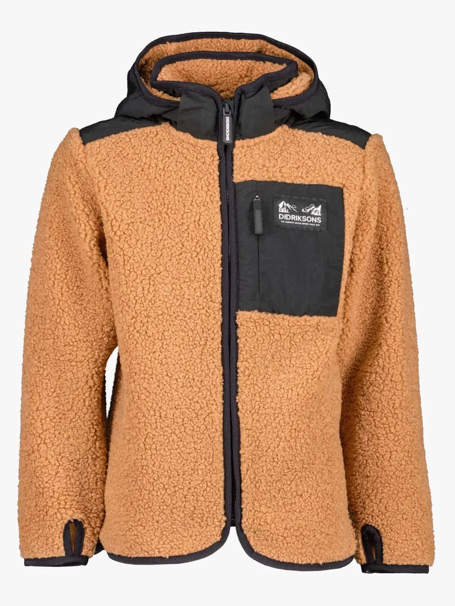 Didriksons Exa Pilejacka, Almond Brown, 110